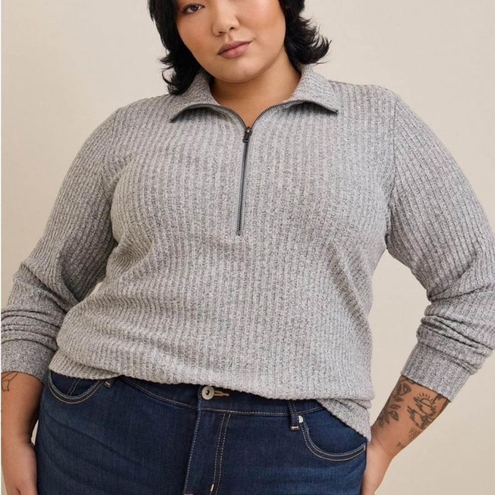 Torrid 1/4 zip pullover
